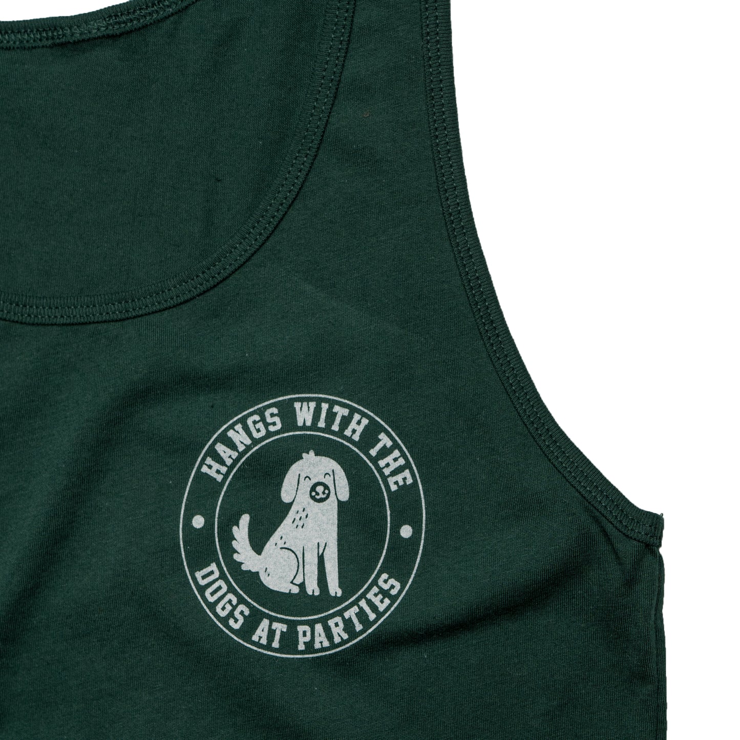 Hangs With The Dogs At Parties | Tank Top