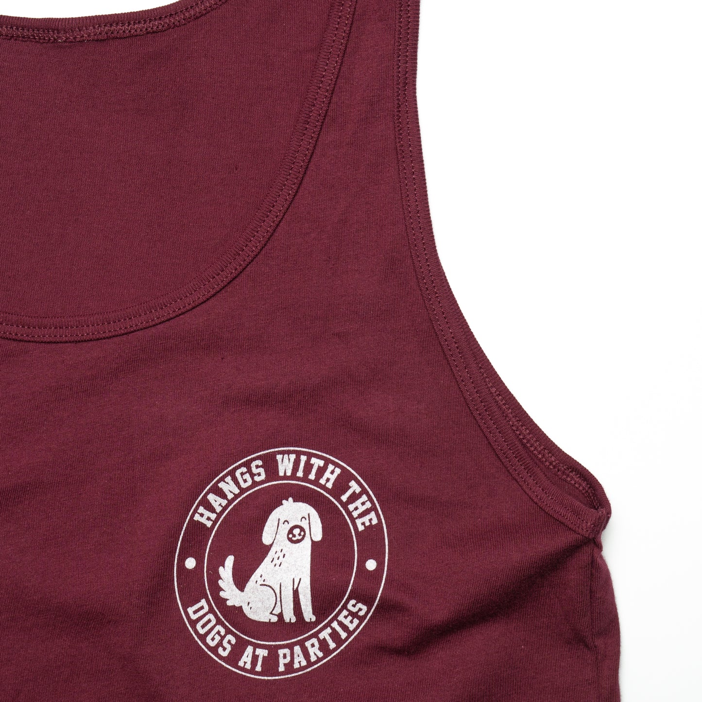 Hangs With The Dogs At Parties | Tank Top