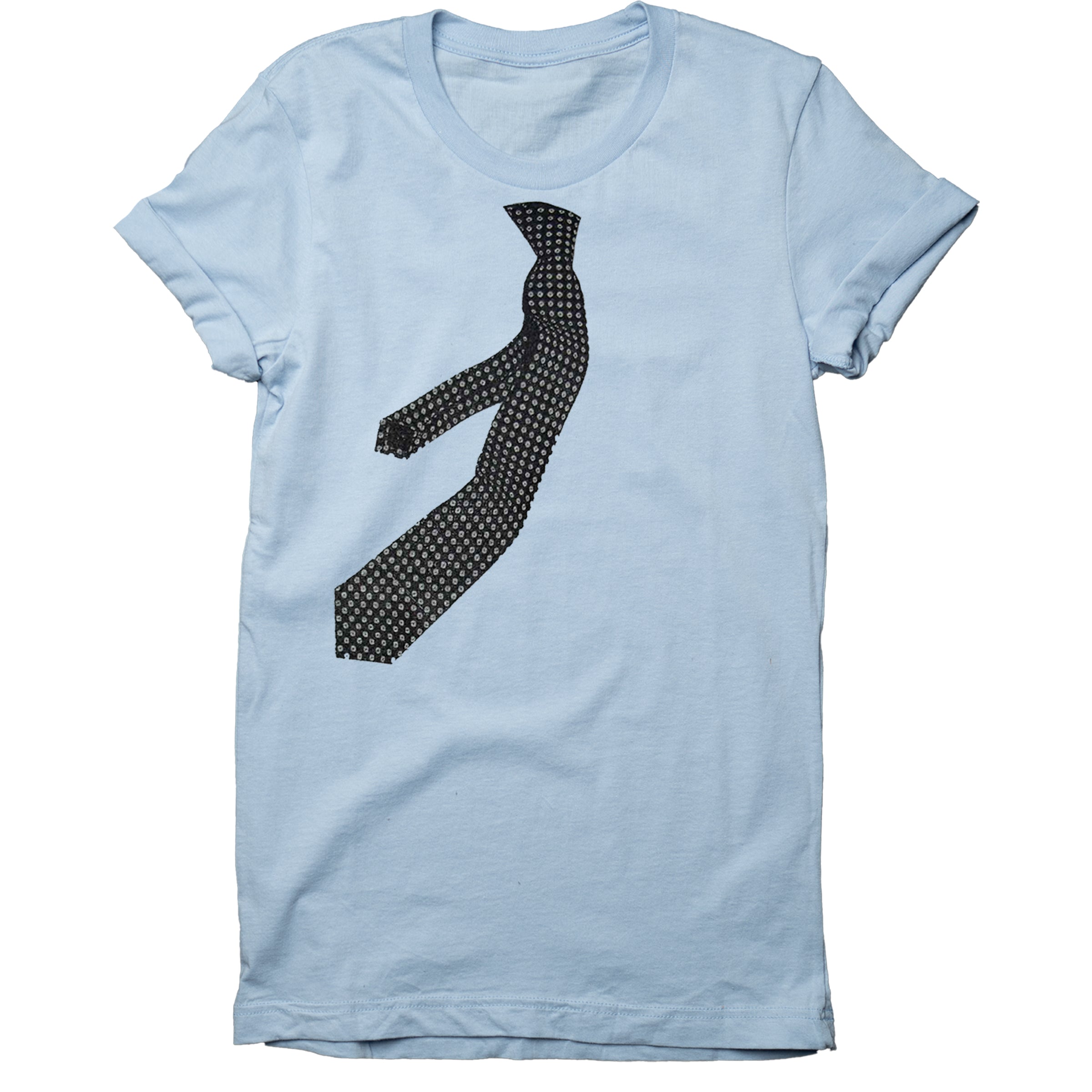 Lesbian Wedding After-Party Crew Neck in Sky Blue — Androgynous Fox gender neutral clothing