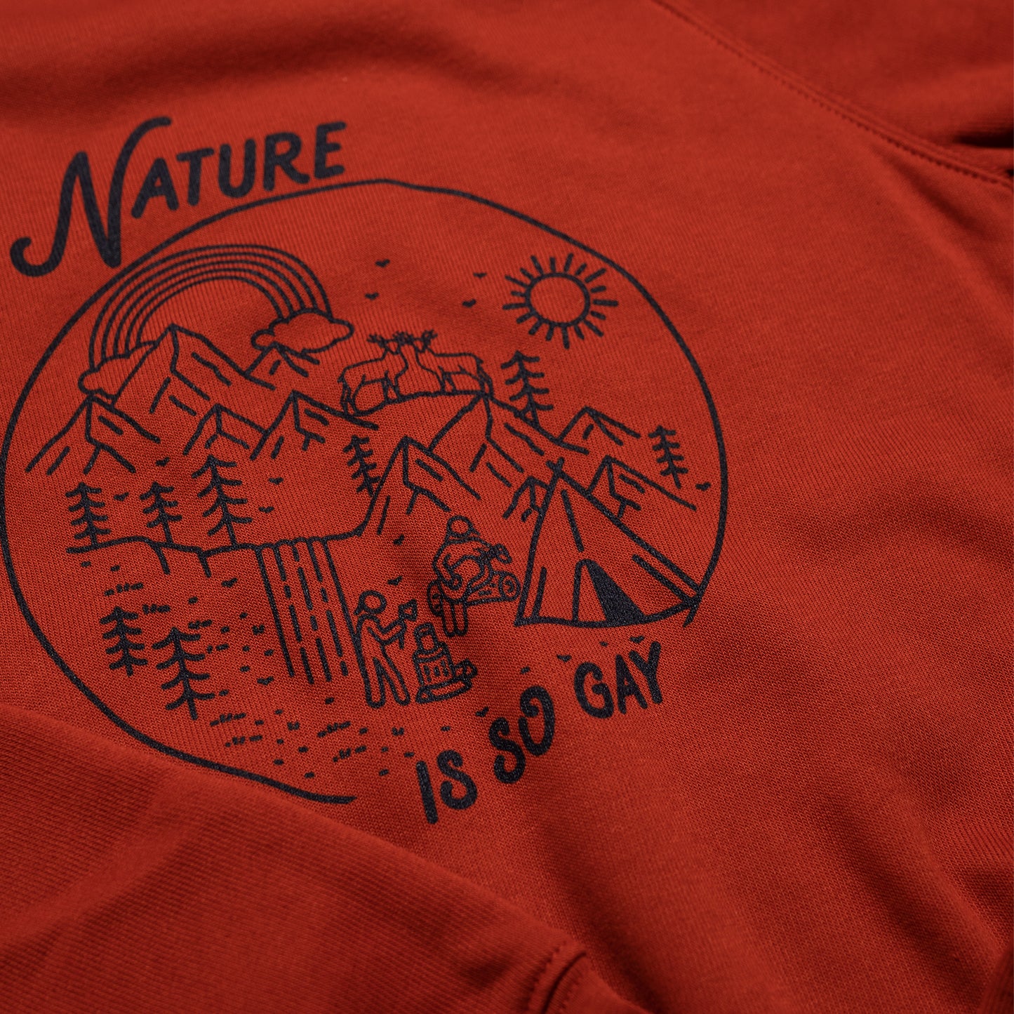Nature Is So Gay | Pullover Sweatshirt