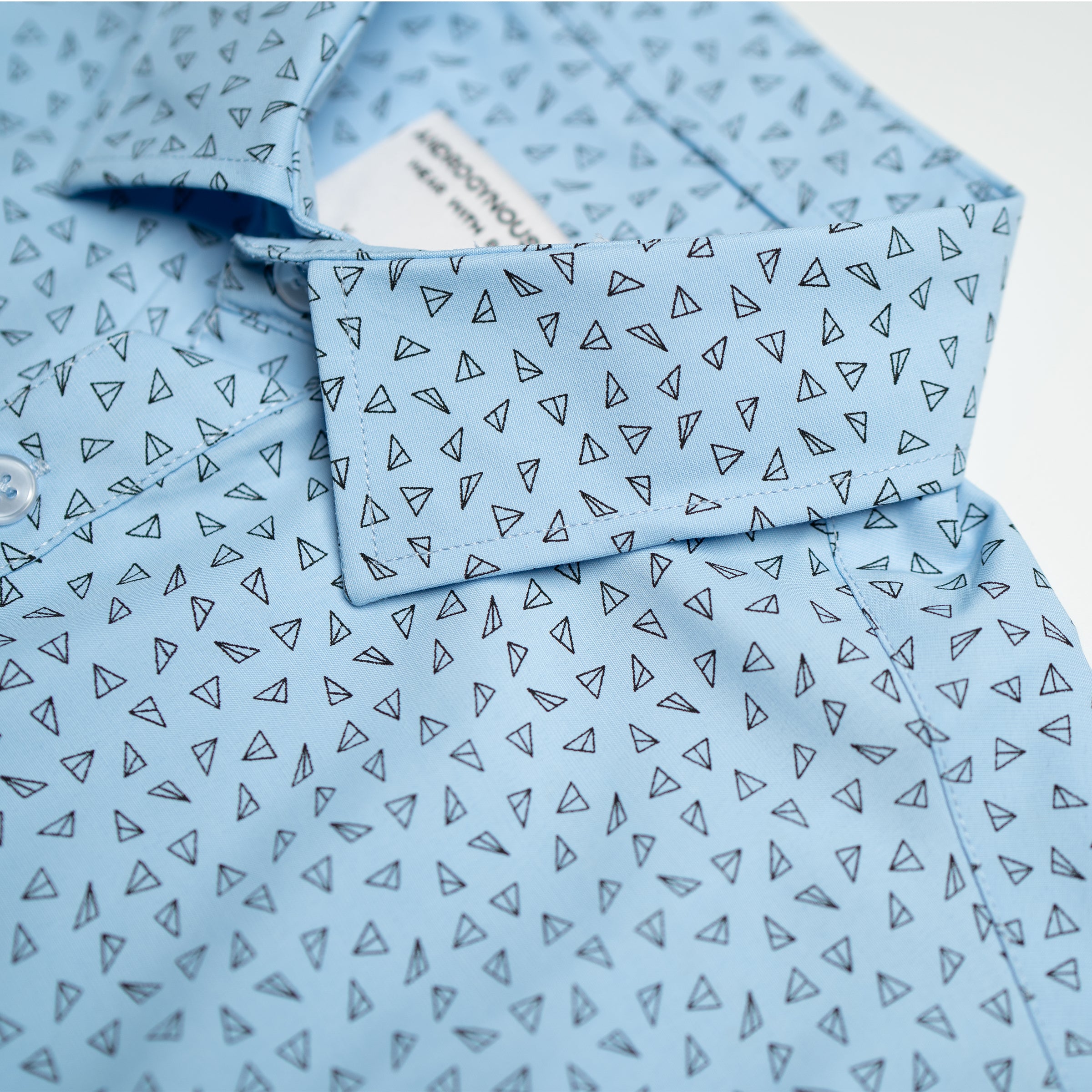 The Leo short sleeve bamboo button-up — androgynous gender neutral shirt for queer summer style
