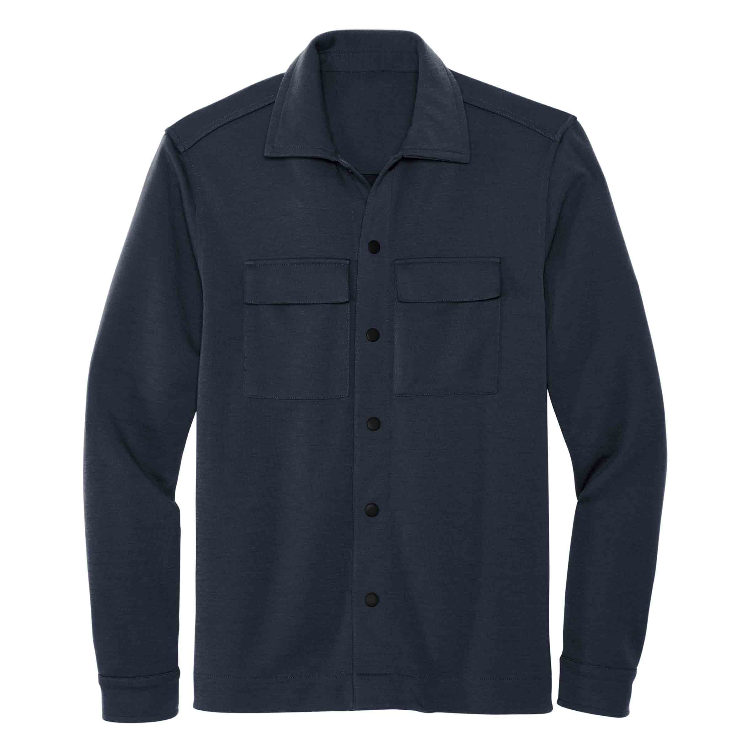 Shirt Jacket in Navy — Androgynous Fox gender neutral outerwear