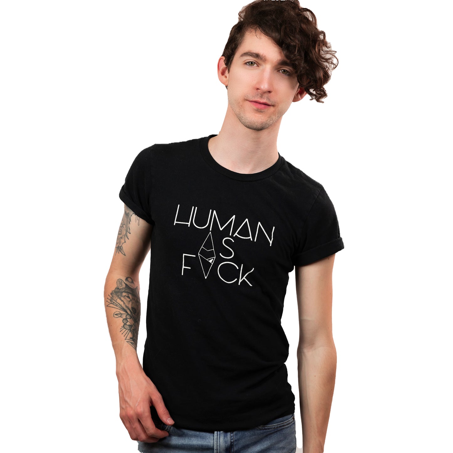 Human As Fvck | Crew Neck