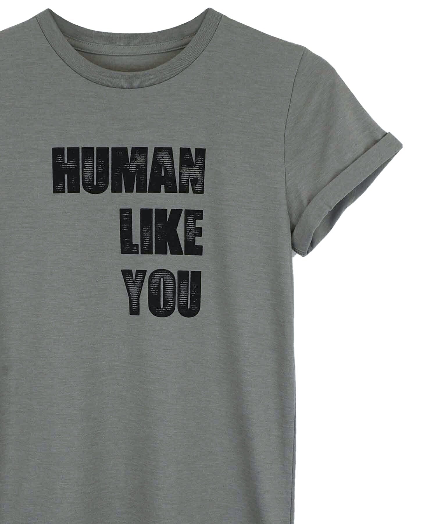Human Like You Stone Crewneck by Androgynous Fox