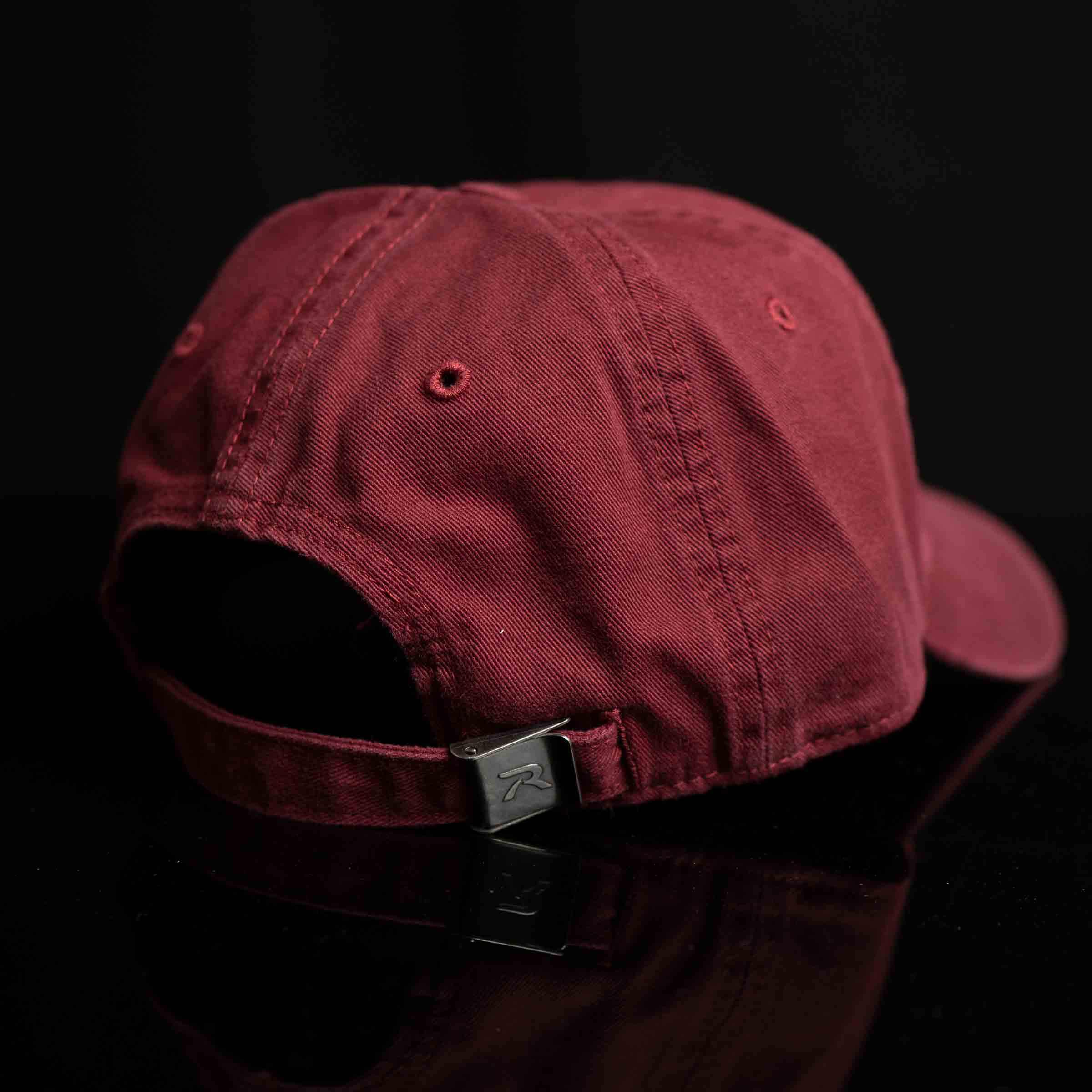 Nature Is So Gay Maddy Hat back adjustable strap detail — queer LGBTQ+ accessory