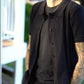 Knit Camp Button Up