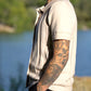 Knit Camp Button Up