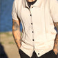 Knit Camp Button Up