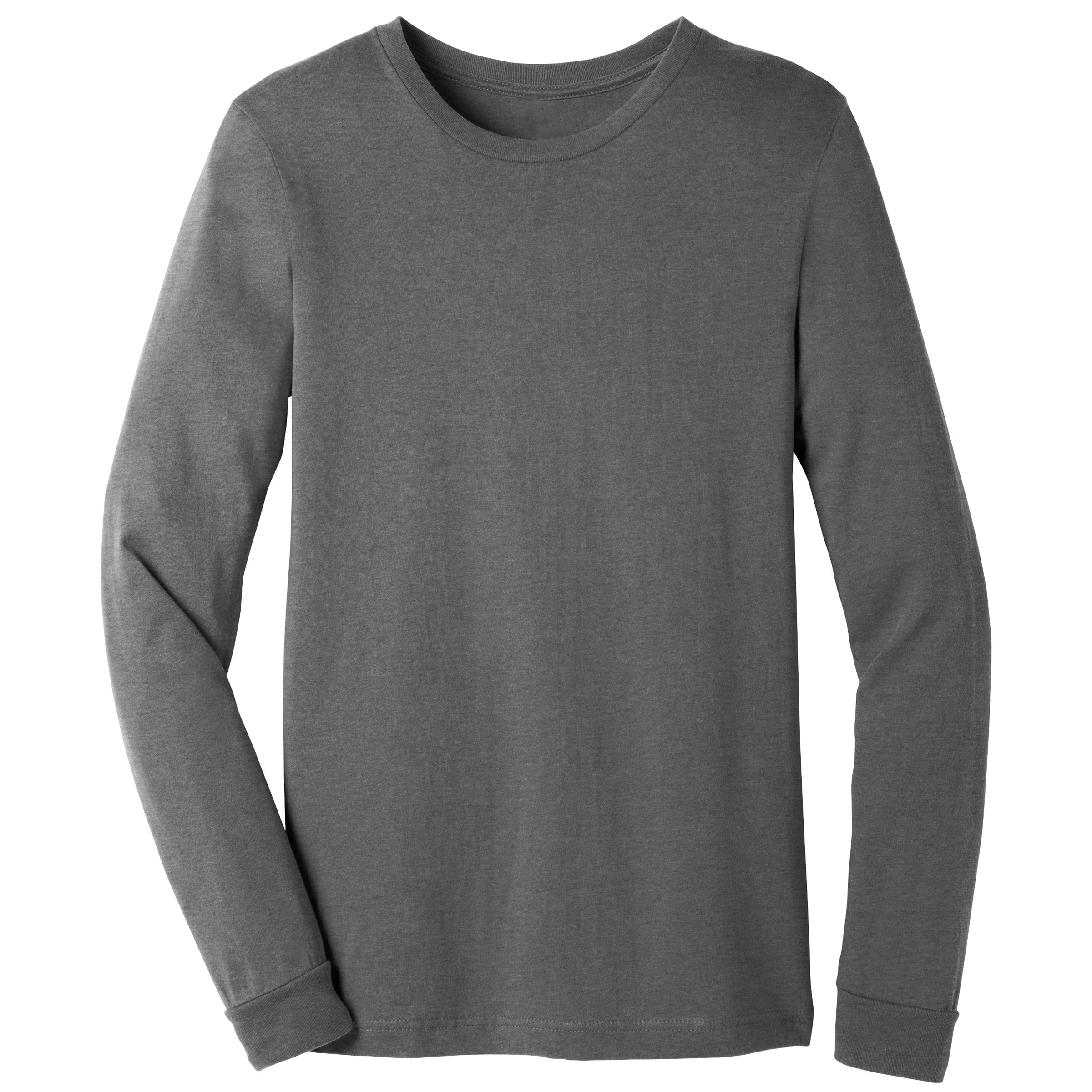 AF long sleeve crew neck in Grey — gender neutral queer androgynous layering tee