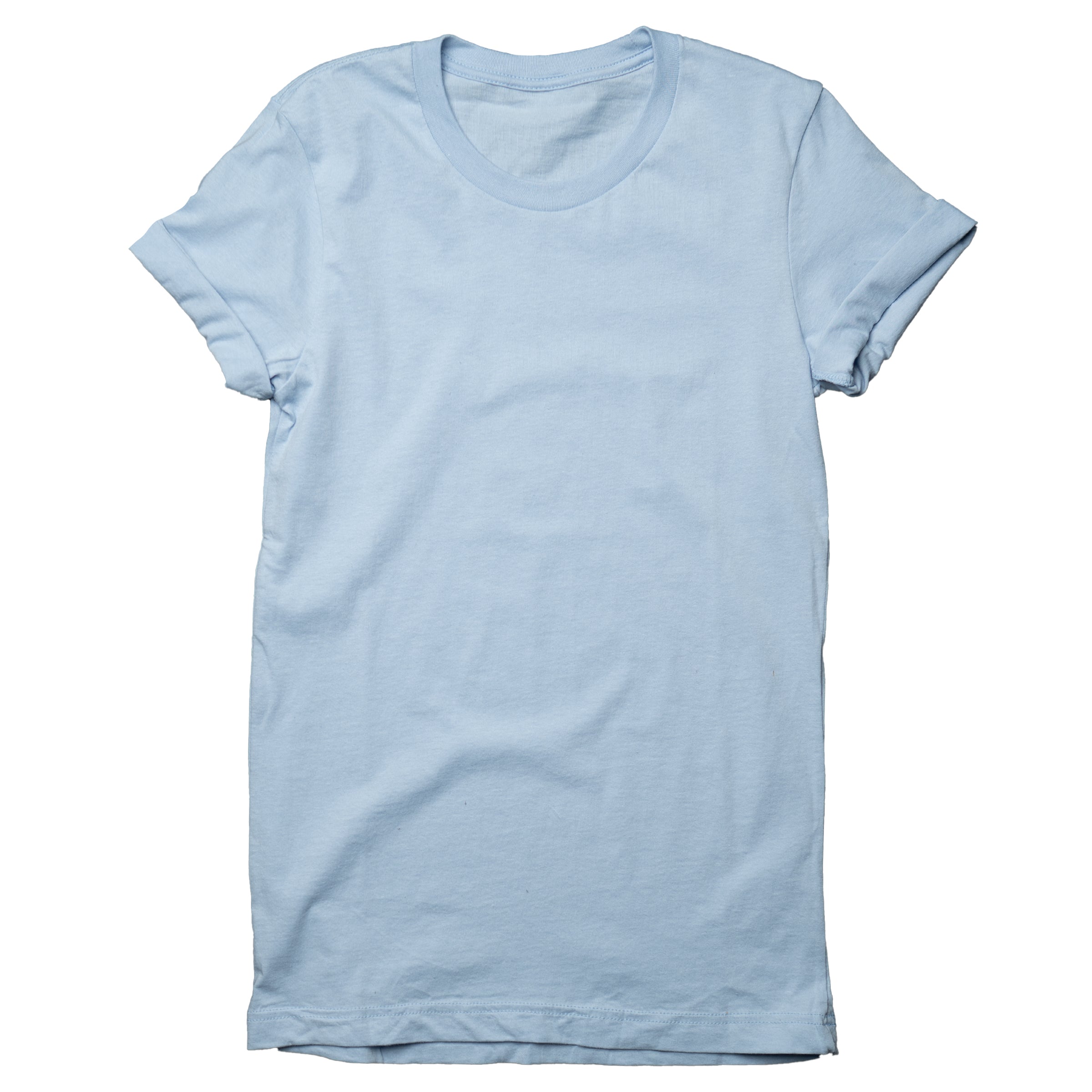AF Cotton Crew Neck in Sky Blue — gender neutral queer basics for non-binary style