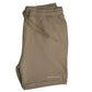 AF Sweatshorts in Tan — gender neutral queer fleece shorts