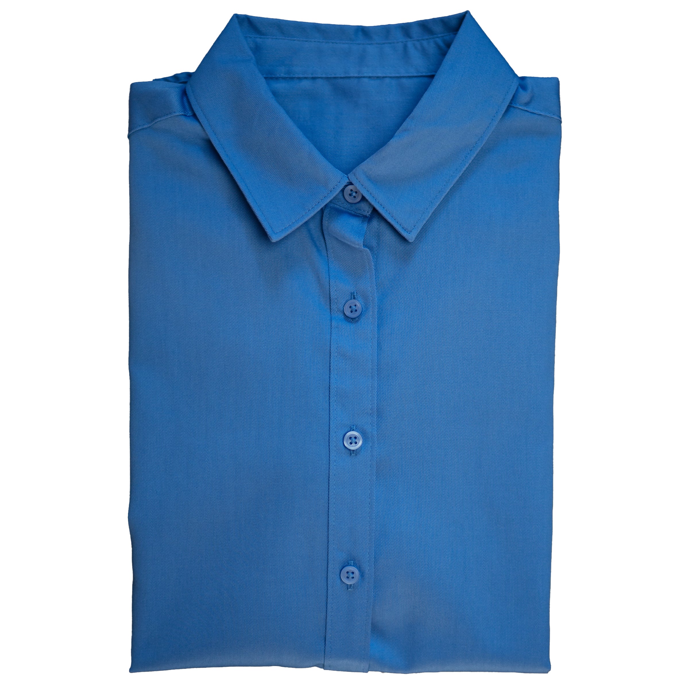 Swift Fox Twill Button Up Short Sleeve in Sky Blue — Androgynous Fox androgynous button up shirt