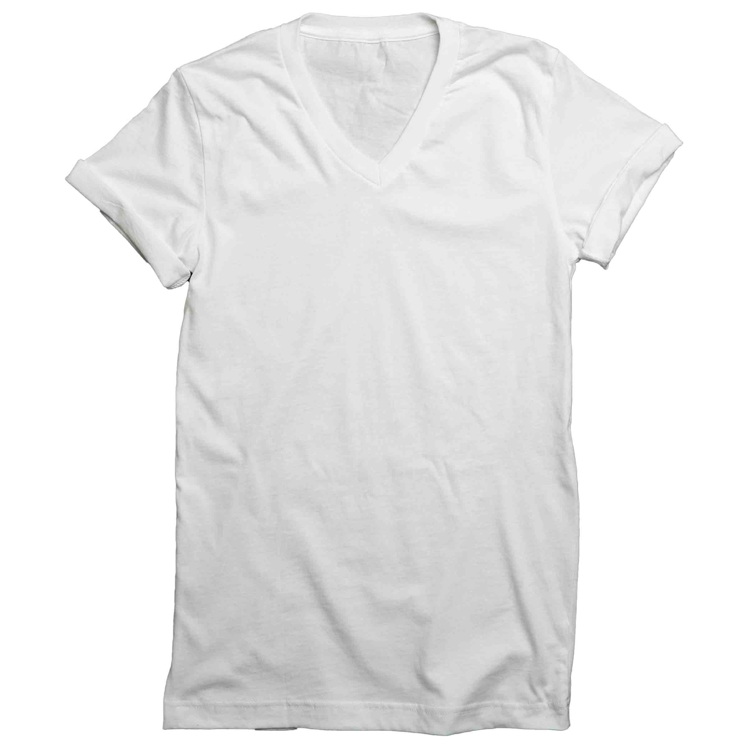 AF Basics V Neck tee in White — gender neutral androgynous basics