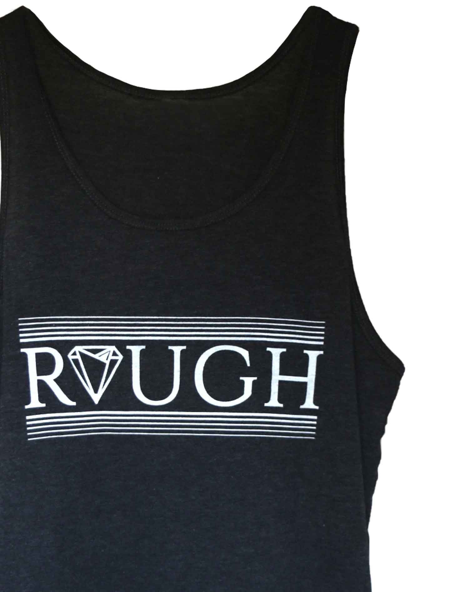 Black Diamond in the rough tank top by Androgynous Fox