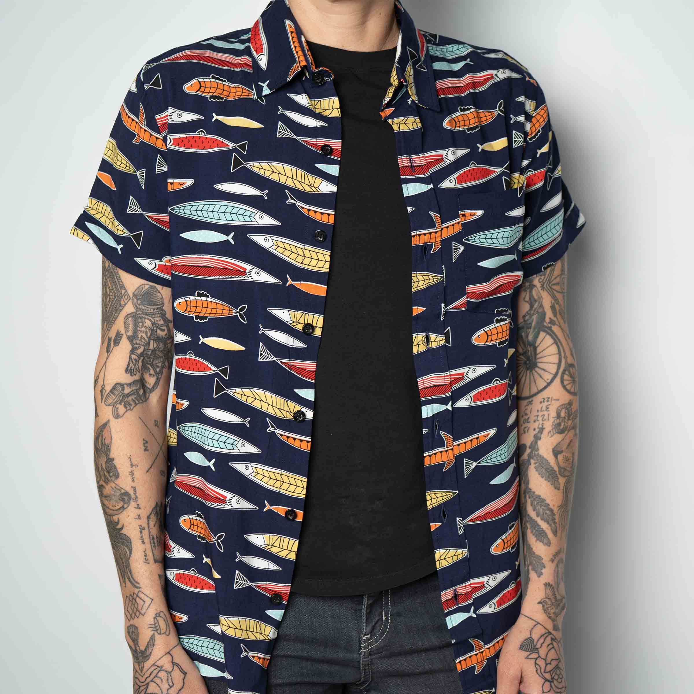 androgynous dress shirts Swift Fox Long Sleeve Button Up  Androgynous Dress Shirt for Queer Style