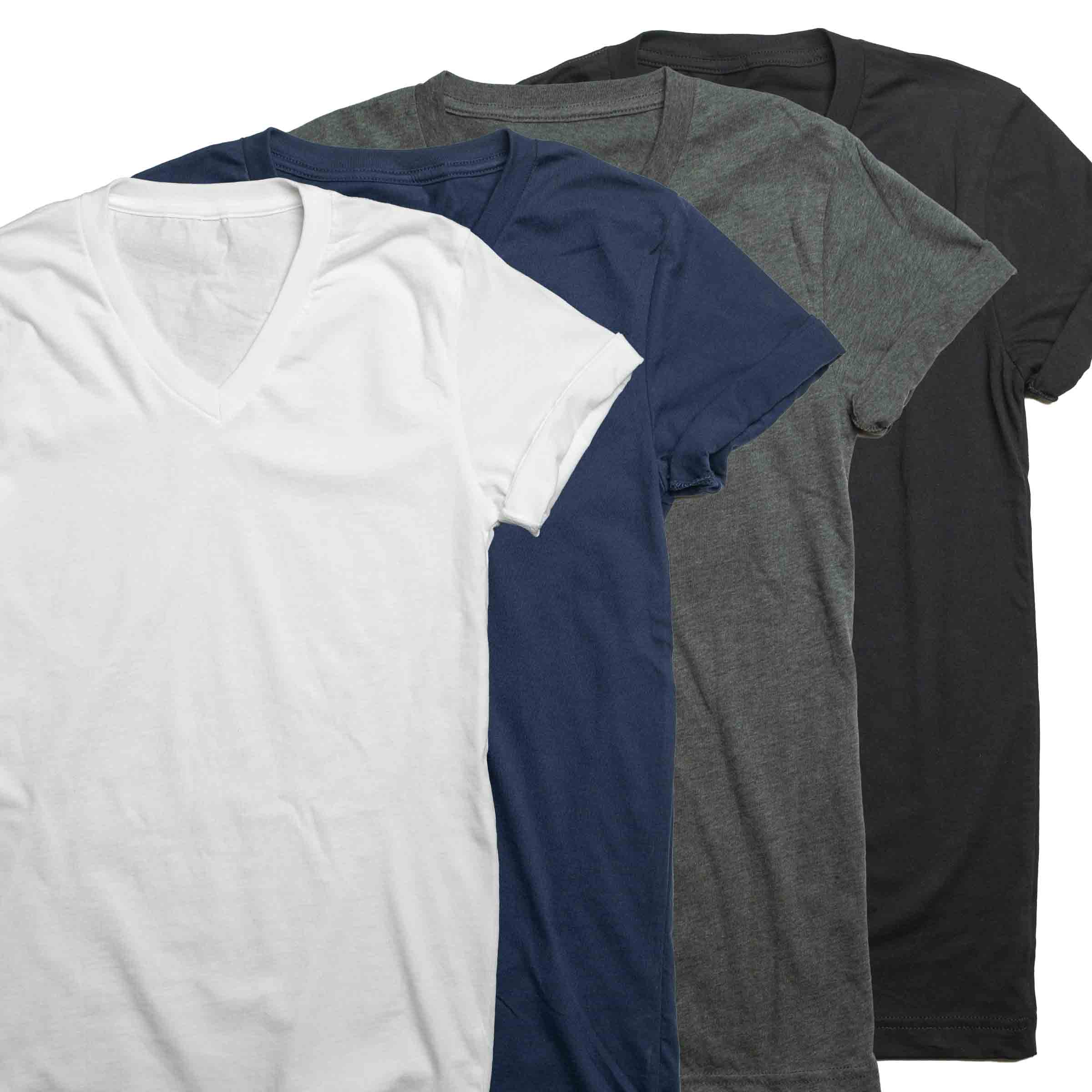 AF Basics V Neck tee in all colorways — gender neutral androgynous basics