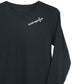 Black Long sleeve Crew neck by Androgynous Fox