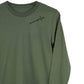 Army Green Long sleeve Crew neck by Androgynous Fox